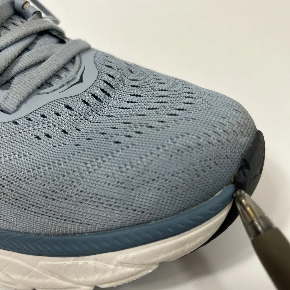 Women's 6.5B HOKA One One Arahi 5 Running Shoes Blue Fog/Provincial Blue